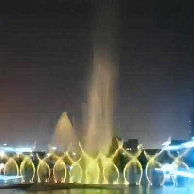 China Popular Design Dance Customized Design Customized Musical Water Fountain for sale