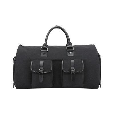 China Portable Garment Travel Shoe Fabric Oxford Cloth Foldable Duffel Bag for sale