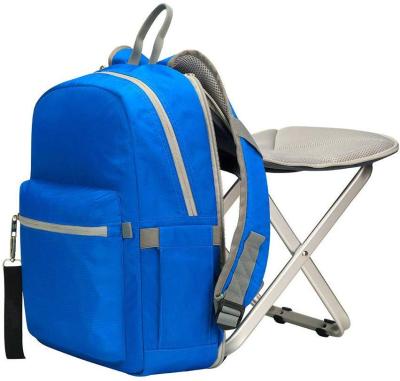 China FREE SAMPLE Waterproof Ultralight Backpack Stool Combo Compact Lightweight Backpack and Portable Folding Cooler Chair for sale