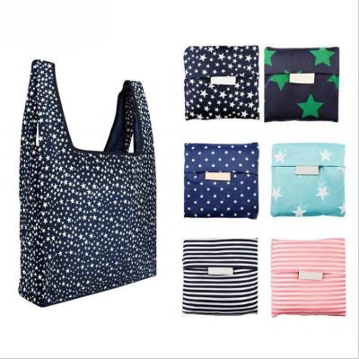 China Hot Selling Collapsible Grocery Bag Reusable Waterproof Collapsible Shopping Bag for sale