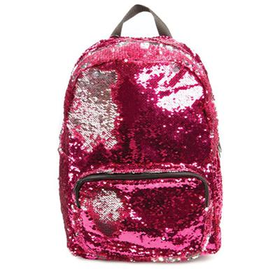 China The Other Magical Reversible Iridescent Black Mermaid Kids Sequin Backpack for sale