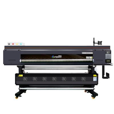 China Farms Fedar 1900mm Manufactory Dye Sublimation High Speed ​​Textile Printer 4 Print Heads for sale