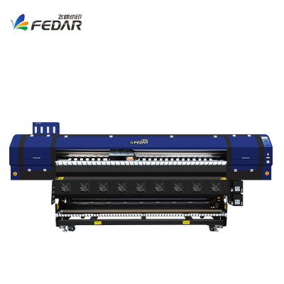 China Hotels Fedar 2.6m Large Format Printer Printing on Cotton Fabric Using EPS I3200-A1 Printheads for sale