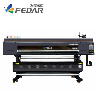 China Garment shops FEDAR 1900MM FD5196E SUBLIMATION TEXTILE PRINTER WITH 6 PCS HEADS I3200-A1 for sale