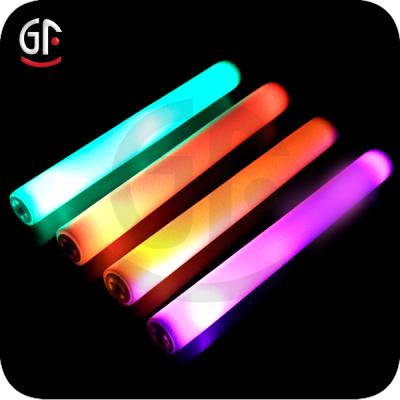 China Factory Direct Wholesale On/offBaton China Wedding Decorations Logo Custom Led Glow Foam Light Stick for sale