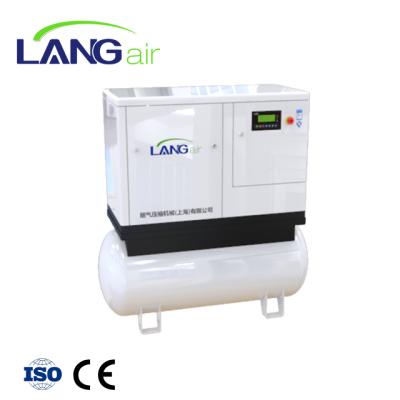 China 12 Bar 11kw Lubricated Air Compressor Combined Screw Air Compressor For Medical for sale