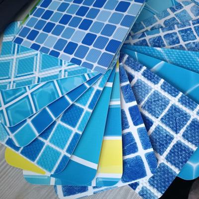 China PVC swimming pool waterproof liner,  Anti-UV, Competitive price, 1.5mm PVC membrane for swimming pool pond for sale