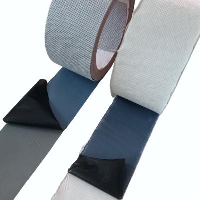 China Environmental friendly leakage repairing rubberized non-woven fabric butyl sealing repair tape water leak tape for sale