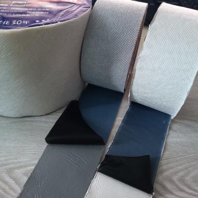 China Non-woven fabric Butyl Powerful self adhesive butyl rubber tape super sticky aluminum foil butyl tape for sale