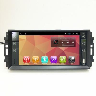 China 7 Inch Android Car Audio Video Recorder Multipoint Capacitive Screen Car DVD Player 2 Din For Chrysler Dodge Jeep for sale