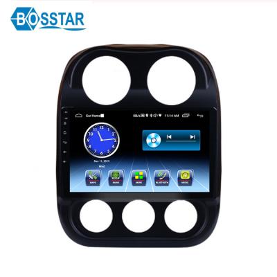 China Multipoint Capacitive Car DVD Player Screen Bosstar Body Kit Quad Core Canbus Gps Android Navigation For Jeep Compass 2014 2015 Car Videos for sale