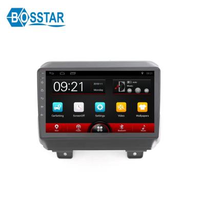 China Bosstar Multi-touch Capacitive Screen Car DVD Player 90 Inch Android 8.1 Mirror Link FM GPS Radio Navigator For Jeep Wrangler 2018 Car DVD Player for sale