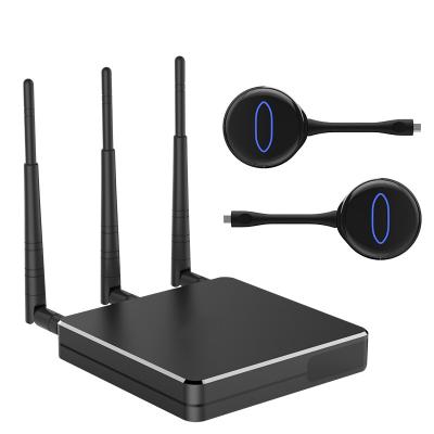 China Aluminum Wireless Collaboration System , 30hz Airplay Miracast Dongle for sale