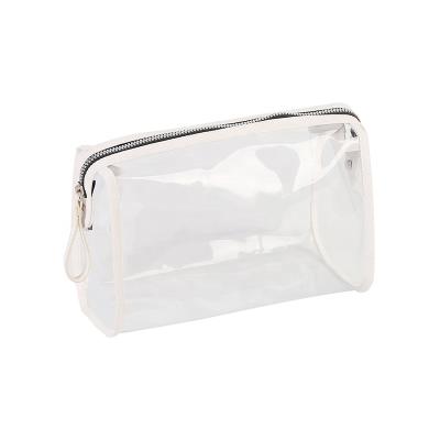 China Fashion Large Capacity Clear PVC Travel Toiletry Bag Toiletry Wash Bag For Man Women for sale