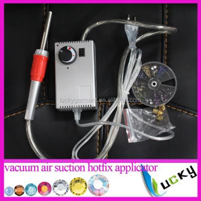 China For Heat Iron On Super Air Suction Pick-up&Hotfix Applicator Vacuum Hot Fix Wand Gun For Iron On Rhinestones crystals tools+plug matches after the THIS for sale