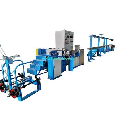 China Automatic electric cable production line extruder cable manufacturing equipment Te koop