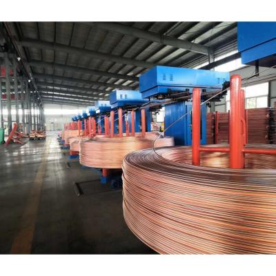 China Copper Rod Upward Continuous Casting Machine for Cooper Cable Manufacturer en venta