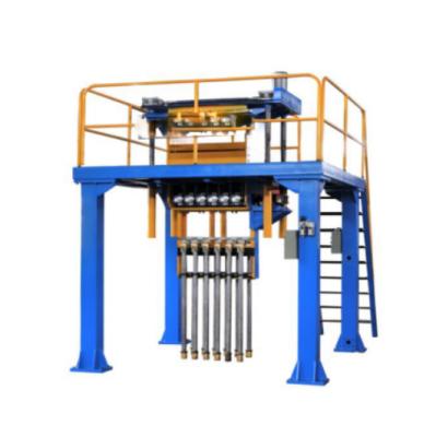 China 3000 Tons Per Year Copper Making Machine Copper Rod Upward Casting Machine for sale