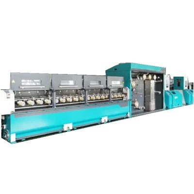 China High Productivity Multi Wire Drawing Machine with Annealling in Wire Production Line à venda