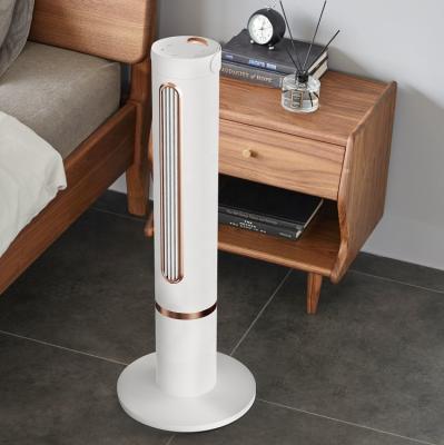 China Hotel Tower Fan Household Vertical Silent Air Circulation Fan 10000 mAh Battery Floor Fan for sale