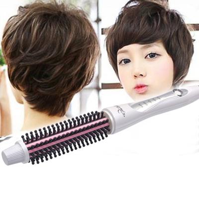 China Muti-functional Flat Brush Hair Straightener New Arrival Hair Straightener Iron 3 in 1 Hair Straightener Pink Hair Straightener for sale