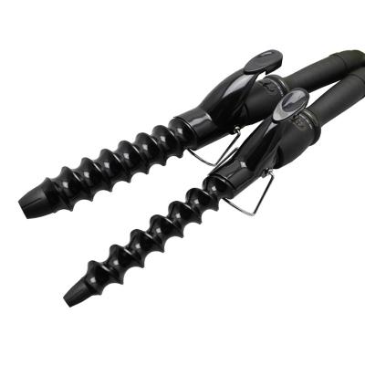 China Gladay Magic Wand Curling Iron Spiral Curling Hair Curler Curling Iron Hair Curler Hair Clips for sale