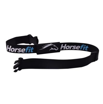 China Adjustable Logo Equestrian Sports Heart Rate Sensor Horse Heart Rate Monitor Belt Strap For Custom Riding for sale