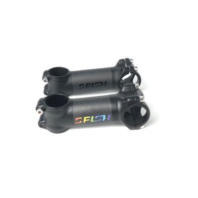 China SFISH Carbon+Alloy 6 Degree Bicycle Stem Holder Road MTB Bike Stems Cycling Parts 31.8*70mm/80mm/90mm/100mm/110mm/120mm S20 for sale