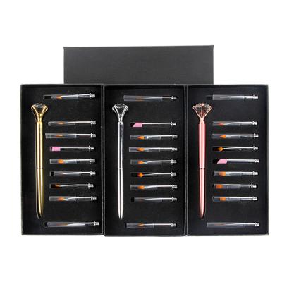 China Nail Art Brush Set Metal Nail Beauty from ANGNYA NAIL on hot sale for sale