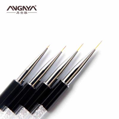 China NAIL ALL Hot Selling Colorful Acrylic Rhinestones Brushes Nail Liner Brush Painting Brush for sale