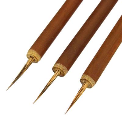 China NAIL ANGNYA Liner Nail Brush Painting Delicate Bamboo Drawing Nails for sale