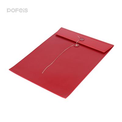 China Available Vertical Envelope A4 Office Folder Contract Paper Document Files Recyclable Customized Paper Bag for sale