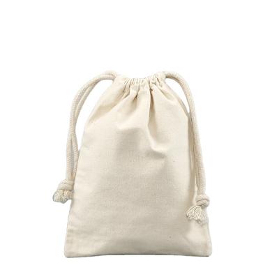 China Personalized Eco-friendly Canvas Cotton Dust Suction String Bag Cloth Cloth Cotton Drawstring Bag With Logo for sale