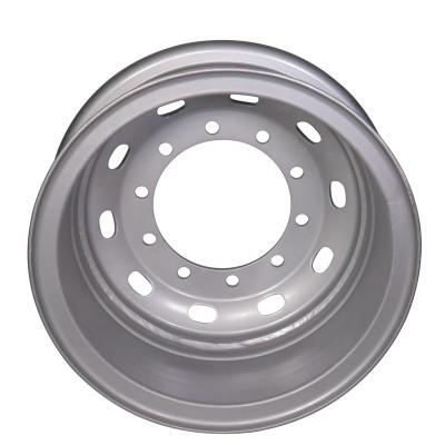 China china supplier steel truck tube wheel rim 8.5-24 inch 10 hole with cheap price for sale