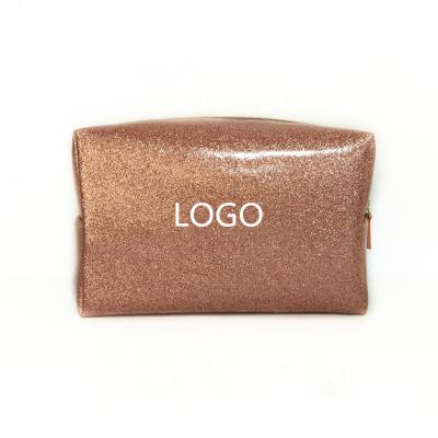 China Fashionable High Quality Glitter Make Up New Arrival Beauty Zipper Cosmetics Make Up Bag Custom Women Glitter Makeup Bag for sale