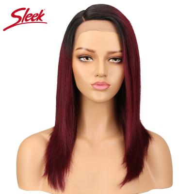 China Full Lace Wigs Human Hair Sample Wig Brazilian Gray Silky Straight Virgin Hair Color Front Wigs For Black Women for sale