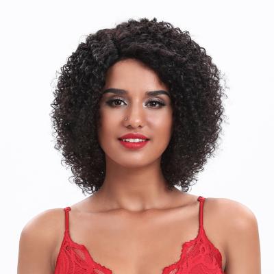 China Curly Curly Bob Wigs Human Hair Lace Front For Black Women Hot Selling Curly Curly Afro Brazilian Hair Short Hair Wig for sale