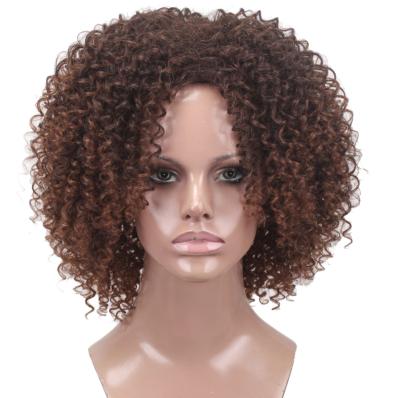 China Wholesale Cheap Black Wavy Curly Kinky Curl Heat Resistance Synthetic Braid Wigs 30 Inches For Black Women for sale