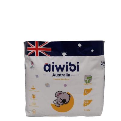 China AIWIBI Brand China Good Quality Baby Diapers Printed Cheap Disposable Baby Diaper From Manufacturer AWB07 for sale