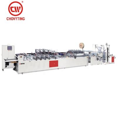 China Laminated Hotels Automatic Stand Up Pouch Bag Making Machine Bag Making Machine for sale