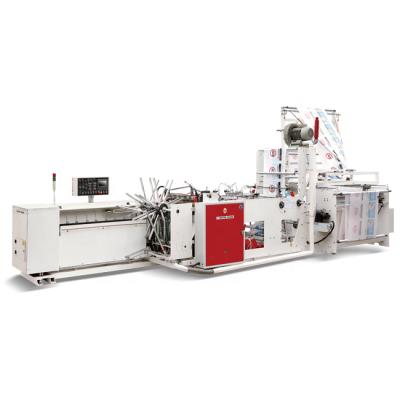 China CW-800BFS Packaging Industry Full Automatic Servo Motor Drive Wicketer Bread Bag Making Machine for sale