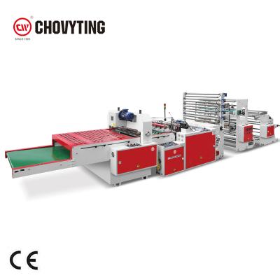 China Garment Shops High Speed ​​Calender Flat Bag Making Machine for sale