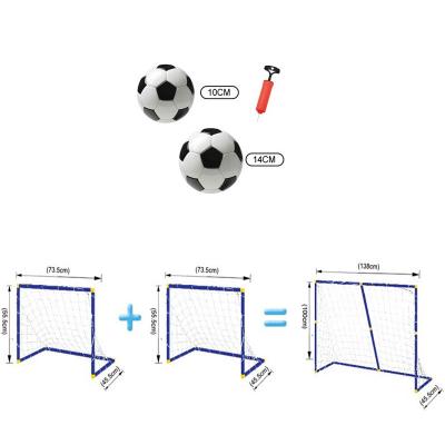 China Brand New Portable Shooting Goal Gate Kids Football Goal Gate Sports Toy A0035991 Football Team Training Goal Gate for sale