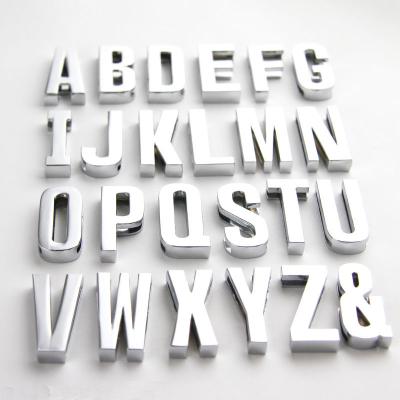 China Wholesale DIY Alloy Metal Zinc Alloy 30mm Simple Letters Slide Letter Charms For 30mm Straps for sale