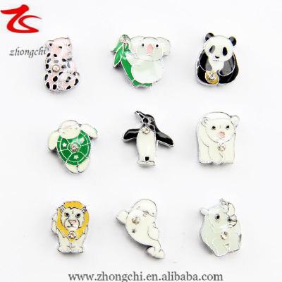 China Custom ALLOY Animals European Charms Slider Beads Jewelry For Woman for sale