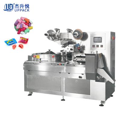 China Easy Operation Capacity Packing Machine Mini Bubble Chewing Gum Sweet Candy Packing Machine for sale