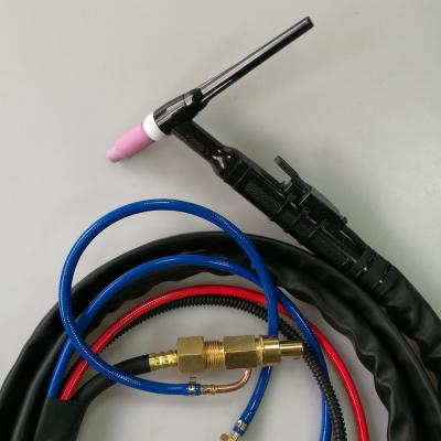 China Weldcraft High Quality Copper/PA/Rubber Series Water Cooled Welding Torch Gun for sale