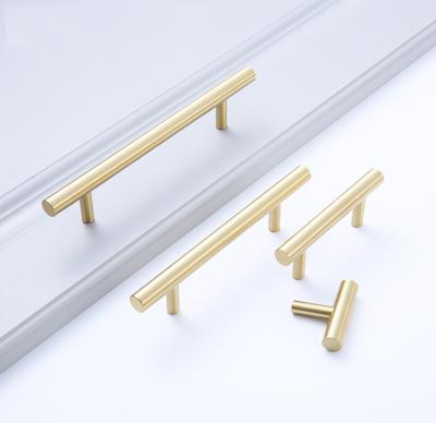 China Contemporary high quality T bar handles furniture hardware zinc alloy / iron metal handle in door cabinet handle for sale