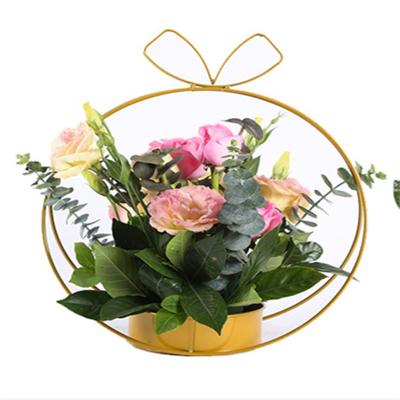 China Modern low potted plant wedding centerpiece and flower stand for sale