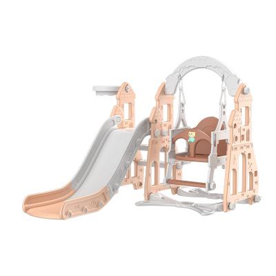 China Plastic Kids Fun Toys Baby Slide And Indoor Swing Toys Kids Slides Playground For Kids for sale